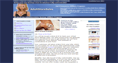 Desktop Screenshot of adultstoresales.com